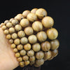 Natural Green Sandalwood Bracelets 6 20mm Tibetan Prayer Malas Wooden Beaded Necklace Bracelet Jewelry men - Image 2
