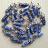 24pcs/lot Good Quality Assorted Stone Mixed Pillar Charms Chakra Pendants for Necklaces Making - Image 17