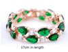 Mona Lisa Multicolor Cubic Zircon Bracelets Bangles Wedding Bracelets for Women Crystal Jewelry - Image 19