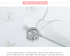 Modian Romantic Real 925 Sterling Silver Round Hearts Necklace For Women Fantastic Life Wedding Necklaces Jewelry Gift