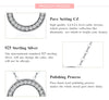 Modian Romantic Real 925 Sterling Silver Round Hearts Necklace For Women Fantastic Life Wedding Necklaces Jewelry Gift