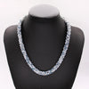 Beads Handmade Necklace Threading Faceted Crystal Short Necklace for Lady Women Gift Choker Statement Multicolor - Image 16