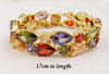 Mona Lisa Multicolor Cubic Zircon Bracelets Bangles Wedding Bracelets for Women Crystal Jewelry - Image 28