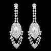 Silver Color Crystal Long Wedding Drop Earrings for Women Rhinestones Tassels Dangle Earrings Brides Gifts Party Jewelry - Image 16