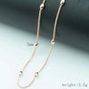 Three-Millimeter Bead Chain Necklace with Two Length Options - Image 13