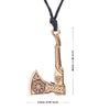 Slavic Axe Pendant Necklace Amulet Celtics Knot Nordic Valknut Rope Necklaces For Men Vintage Punk Jewelry Gifts - Image 25