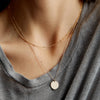 Layered Chains Long Necklace Women Gold Color Link Chain Necklace Pendant Choker Necklace for Women Jewelry - Image 3