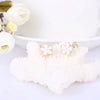 Cute Flower Pink white Clip on Earrings Wihtout Piercing for Kids Earrings Not Allergy - Image 6