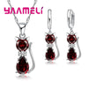 Silver Color Jewelry Sets for Woman Girls Shining Austrian Crystal Cute Cat Pendant Necklace Huggie Earring - Image 11