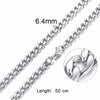 Necklace Curb Chains Link Men Choker Stainless Steel Male Female Accessories - Image 25