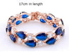Mona Lisa Multicolor Cubic Zircon Bracelets Bangles Wedding Bracelets for Women Crystal Jewelry - Image 13