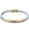 Stainless Steel Cable Mesh Cuff Bracelets Chain Bracelet Bangles For Women Jewelry - Image 3