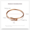 3-Color Glossy Beads Bracelet Stainless Steel Bracelets for Women Simple Personality Clothing Accessories Jewelry - Image 3