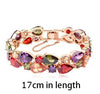 Mona Lisa Multicolor Cubic Zircon Bracelets Bangles Wedding Bracelets for Women Crystal Jewelry - Image 11