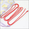 6Strands Ball Chain Necklace 1.5mm Beads W/Connector 70cm Colours - Image 14