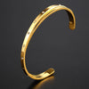 3 Colors Open Adjustable Cuff Bracelets for Women Roman Numerals With CZ Design Women Bangles Jewelry - Image 1