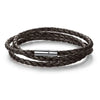 PU Leather Bracelet Multi-layer Wrap Braid Long Chain Adjustable Magnet Buckle Unisex for Women and Men Stackable Jewelry - Image 9