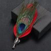 Tailor Smith Feather Brooch Lapel Pin Handmade Men Women Novelty Brooches Lapel Pins Dress Suit Accessory Gift - Image 9