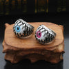 Men's Vintage Dragon Claw Evil Eye Ring Devil Eyeball Party Rings Men Jewelry Anime Skull Hip Hop - Image 5