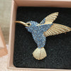 Retro Cute Hummingbird Brooch Female Corsage Coat Pin Brooch Jewelry for Women Wedding Party Accessories - Image 13