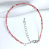 Stone Rose Quartz Amethysts 2/3/4mm Small Round Section Stone Bracelet Mini Bracelet Are Suitable for Men and Women Gift - Image 11
