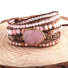 Bohemian Jewelry Boho Bracelet Mixed Stones And Charm Handma Wrap Bracelets Gift - Image 12