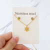 Chic Elegant Heart Indian Jewelry Sets Women Wedding Crown Steel Necklace And Earrings Bulk - Image 12