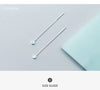 Modian Simple Blue Opal Long Tassel Dangle Earrings Classic 925 Sterling Silver Elegant Jewelry For Women Female Earring