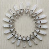 24pcs/lot Good Quality Assorted Stone Mixed Pillar Charms Chakra Pendants for Necklaces Making - Image 27