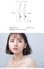 Modian Classic Real 925 Sterling Silver Swing Full Stars Line Drop Earrings For Women Dangle Ear Silver Fine Jewelry