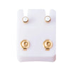 2pcs Gold Plated Steel Earring Studs for Ear Piercing Gun Birthstone CZ Ear Stud Earrings Studs Tragus Cartilage Body Jewelry - Image 13