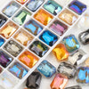 10Pcs Rectangular Beads 13x18mm Long Square Glass Bead Stone Faceted Crystal Jewelry Necklace Pendant Accessories - Image 6