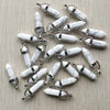24pcs/lot Good Quality Assorted Stone Mixed Pillar Charms Chakra Pendants for Necklaces Making - Image 29