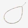 Stone Necklace Spinel/Lapis Lazul/Amazonite/Amethy/Tourmaline/Amethyst Ketting 2MM Silver Jewelry for - Image 2