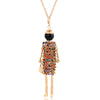 statement necklace pendant cute jewelry lady long necklace women flower charms pendant bohemian maxi accessory - Image 47