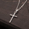 Crystal Cross Pendant Necklace in Gold-Tone or Silver-Tone - Image 13