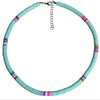 4/6/8mm 20 Colors Polymer Clay Necklace Soft Pottery Choker Necklace Colorful Surfer Beads Collar Handmade Jewelry Gifts - Image 34