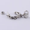 Stainless Steel Cartilage Cuff Earring with 0.8 mm Gauge and 8 mm Shaft - Image 61
