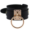 Leather Wristband Bracelet Cuff Goth Metal Armbands Gothic Punk Bracelets Women Men Emo Cosplay Jewelry - Image 4