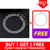 Chunky Metal Chain Anklet For Women Men Rhinestone Gold Silver Color Cuban Foot Bracelet Punk Hip Hop Rock Jewelry - Image 9