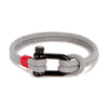 Men's Nautical Double Strand U shape Shackle Survival Rope Bracelet Women Outdoor Camping Rescue Emergency Rope Jewelry - Image 12