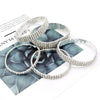 Silver Color Stretchy 1/2/3/4/5 Rows Bracelet Anklet Ankle chain Rhinestones Foot Jewelry Crystal Bracelet - Image 2