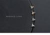 Modian Exquisite Windmill Zircon Silver Stud Earrings for Girl Rose Gold Color Studs 925 Sterling Silver Women Gifts Accessories
