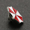 Biohazard Brooch Pin Alice Umbrella Corporation Red White Enamel Logo Amulet Badge Movie Game Jewelry Men Women - Image 3