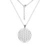 Flower of Life Sacred Geometry Necklace Stainless Steel Mandala Neck Chain Women Men Vintage Universal Spiritual Jewelry - Image 27