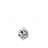 Cubic Zirconia Pendant Necklace Women Invisible Transparent Fishing Line Choker Oval Heart Star Geometric Necklaces - Image 11