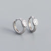 Oval Crystal Hoop Earrings in Multiple Color Combinations - Image 12