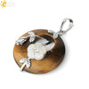 Jade Necklace Stones Pendant Flower Leaf Amethyst Rose Pink Quartz Black Onyx Crystal Donut Necklaces Jewelry - Image 17