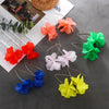1Pair Designs Multicolored Resin Flower Long Earrings Bohemia Handmade Petal Dangle Earrings For Women Gift - Image 3