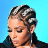 Stonefans Rhinestone Chain Hair pin Clips Accessories for Women Indian Bridal Hair Braid Decoration Wedding Jewlery Gift